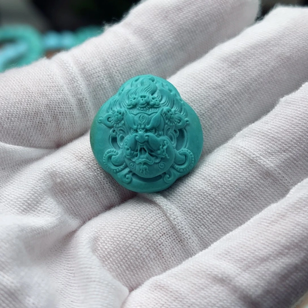 未镶嵌绿松石黑天