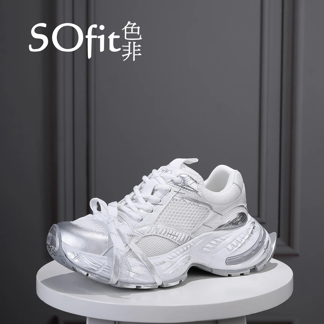 色非增高6cm时尚潮流百搭女士休闲鞋 128