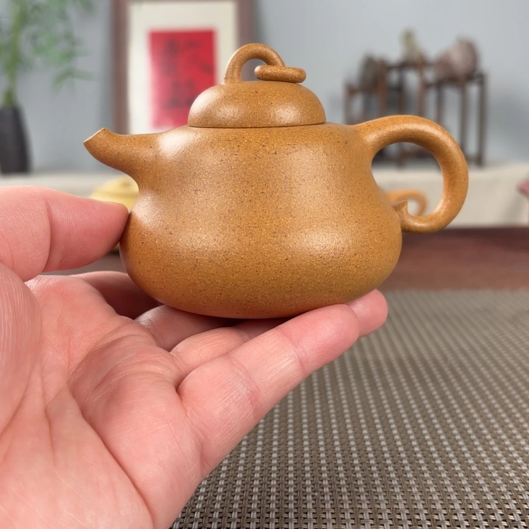 紫砂茶壶黄龙山原矿紫砂壶230