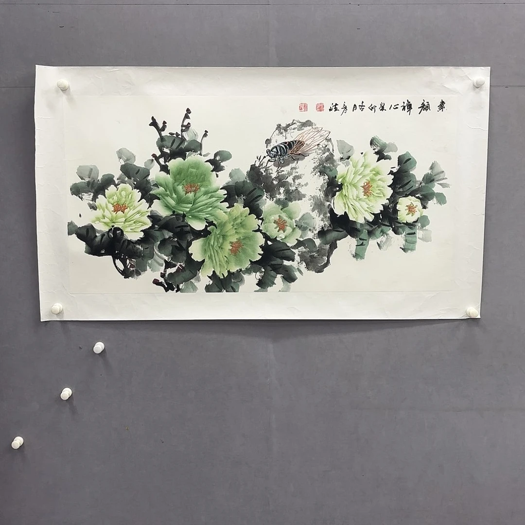 国画亲笔手绘原创