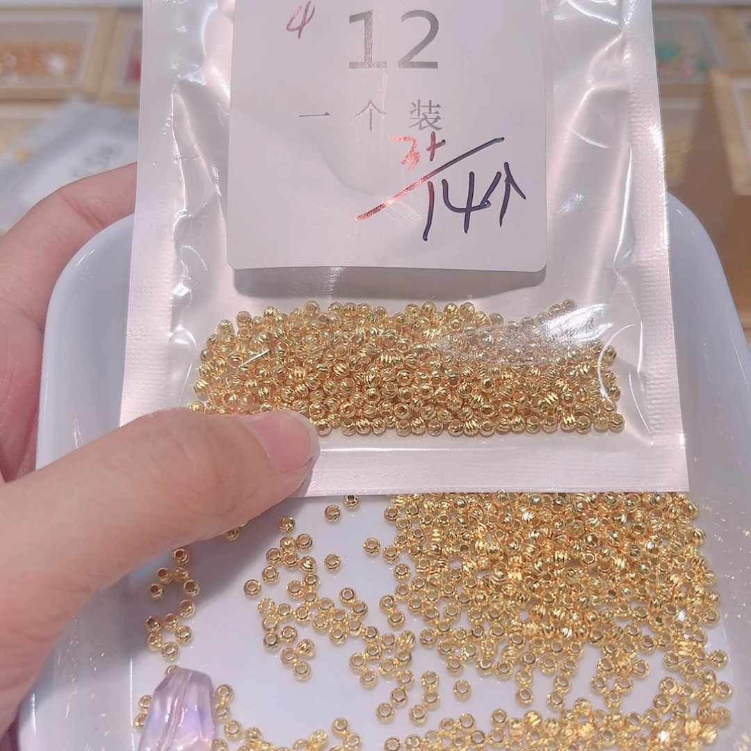 紫晶珠宝半成品银S925镀金镶嵌12