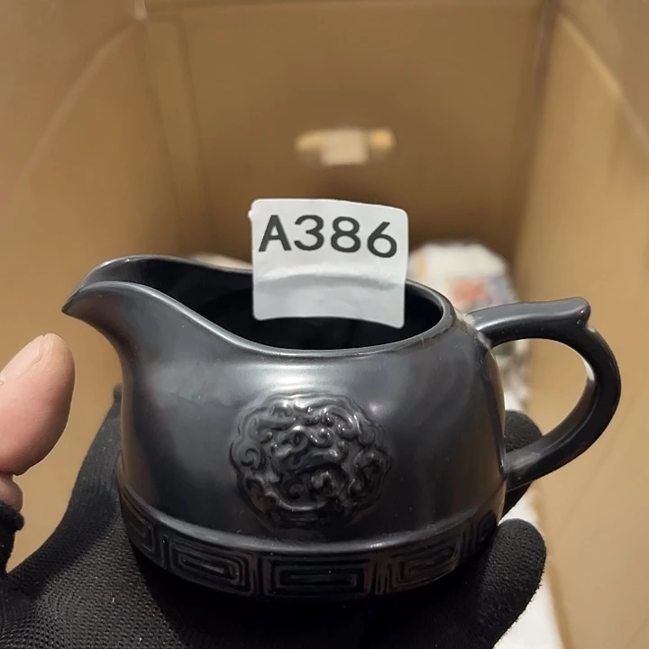 瓷片茶摆件工艺品摆件666