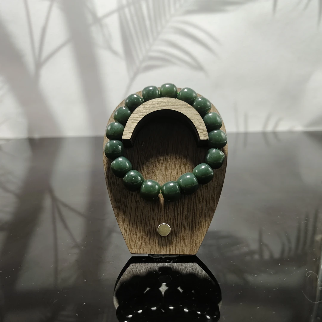 U和田玉桶珠手串（卡12）3730