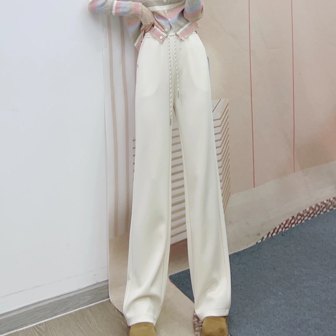 079柔软弹力百搭直筒阔腿裤9079/XJ