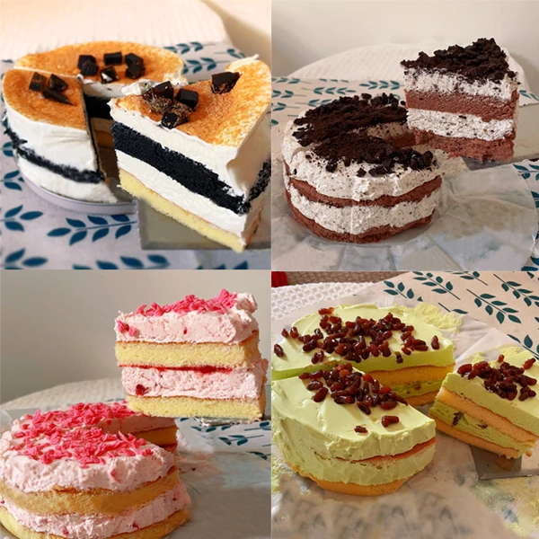 铁罐罐蛋糕动物奶油草莓抹茶奥利奥豆乳多口味糕点蛋糕顺丰5寸