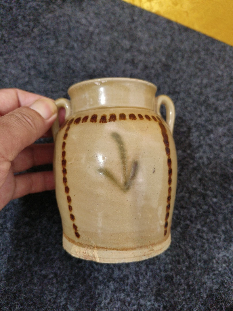 长沙窑小罐子一个全品
