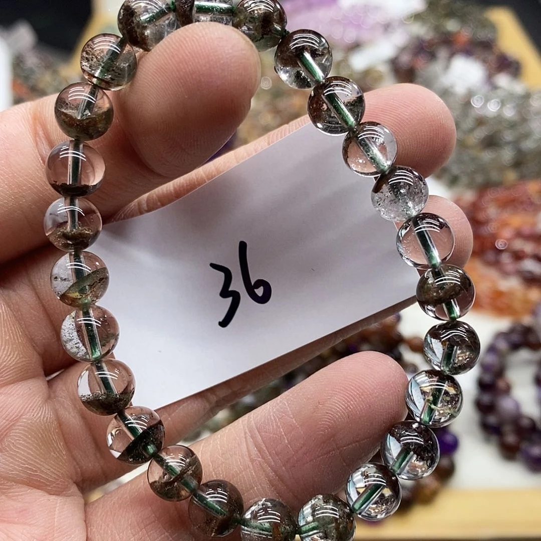 水晶手串未镶嵌天然