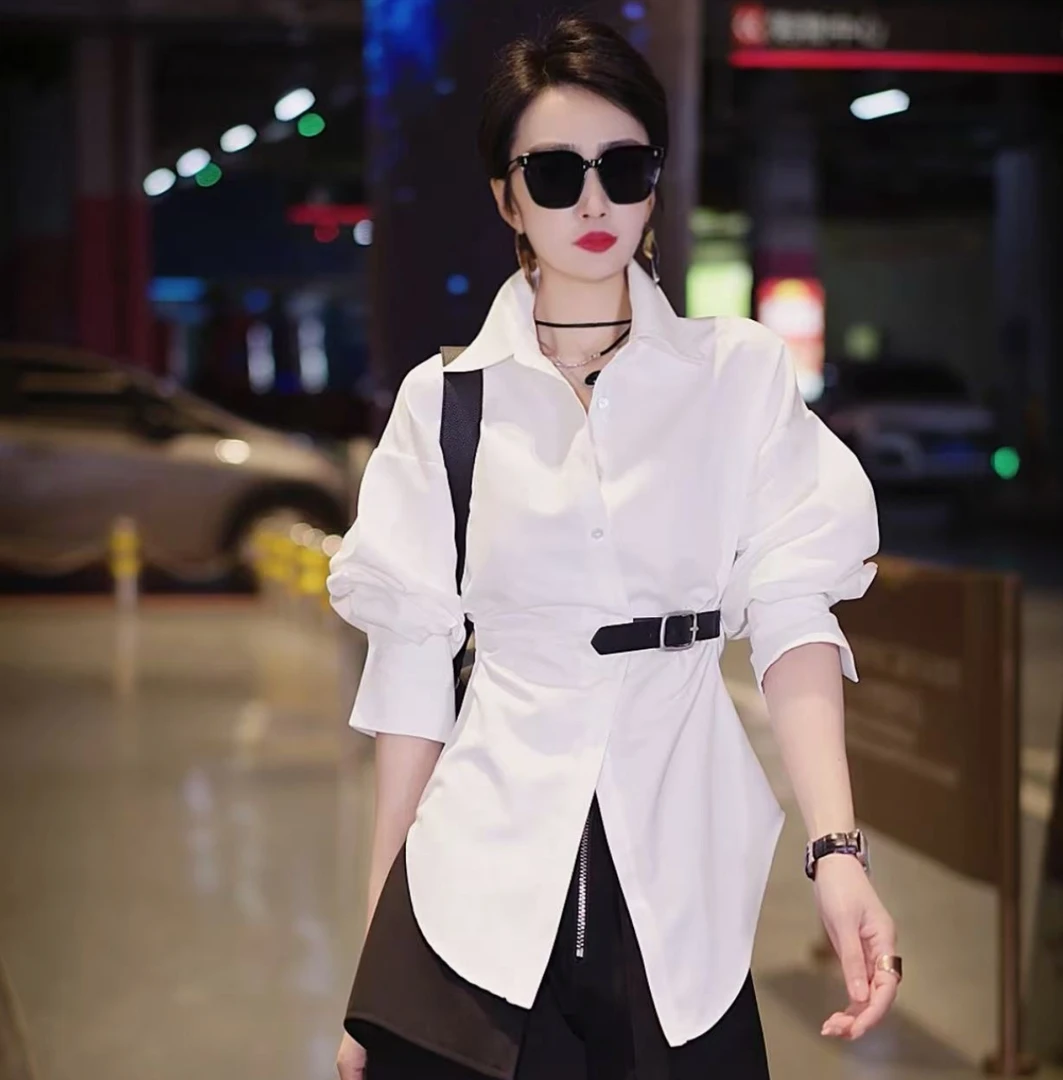 （雅音优选）气质时尚收腰显瘦绝美衬衫