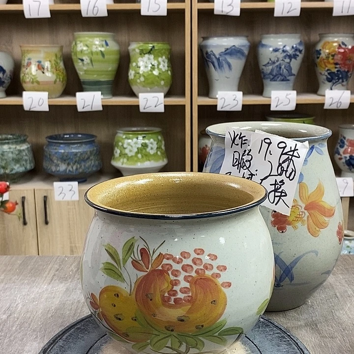 缸13zp景德镇陶瓷花盆