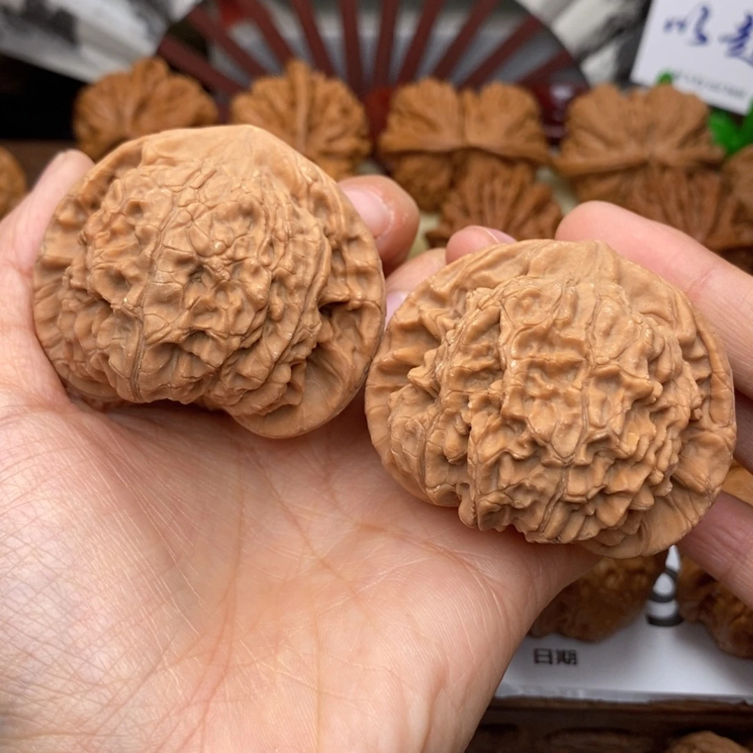 把件文玩核桃319号52全官帽