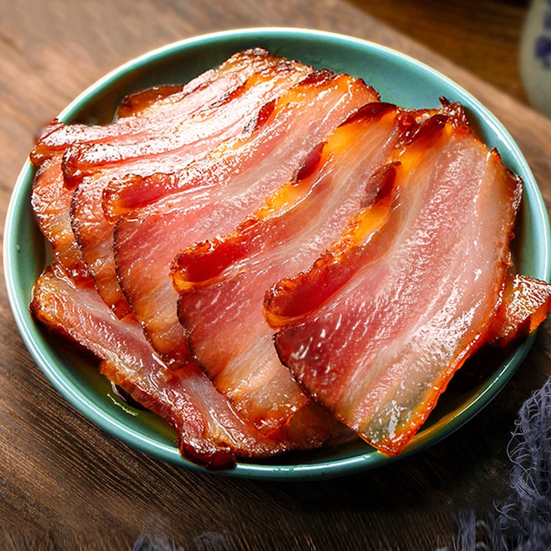 贵州黔北黑猪~黑猪腊肉3斤