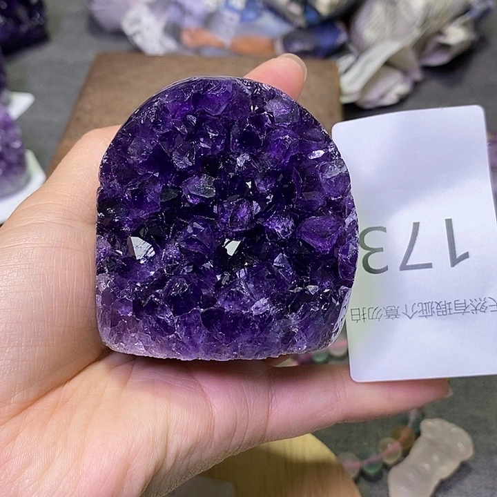 未镶嵌珠宝半成品紫晶