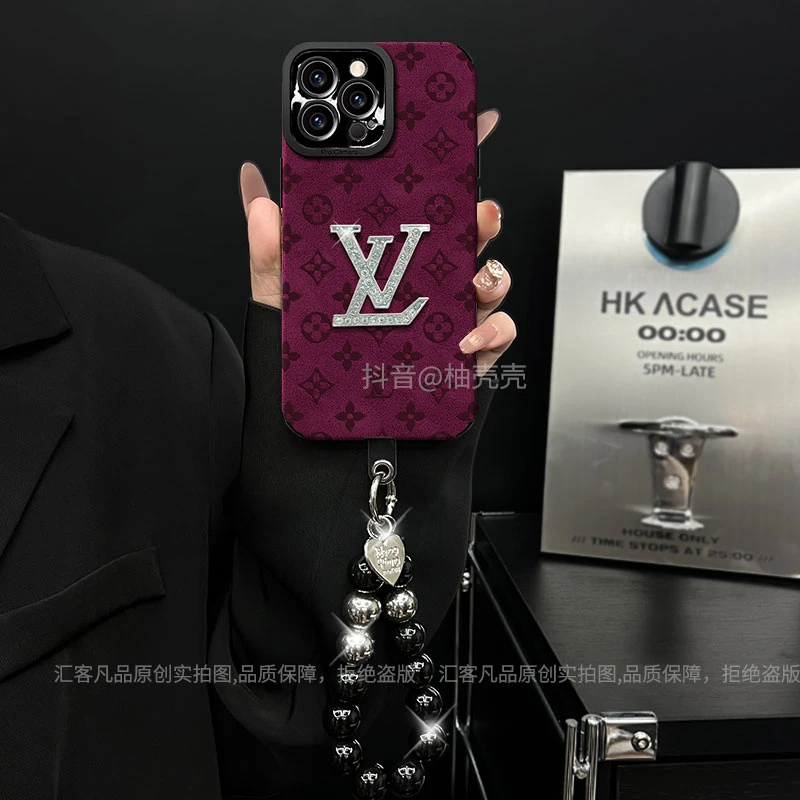 适用【苹果/oppo/华为/vivo/小米】轻奢瞳眼酒红老花潮牌防摔手机壳