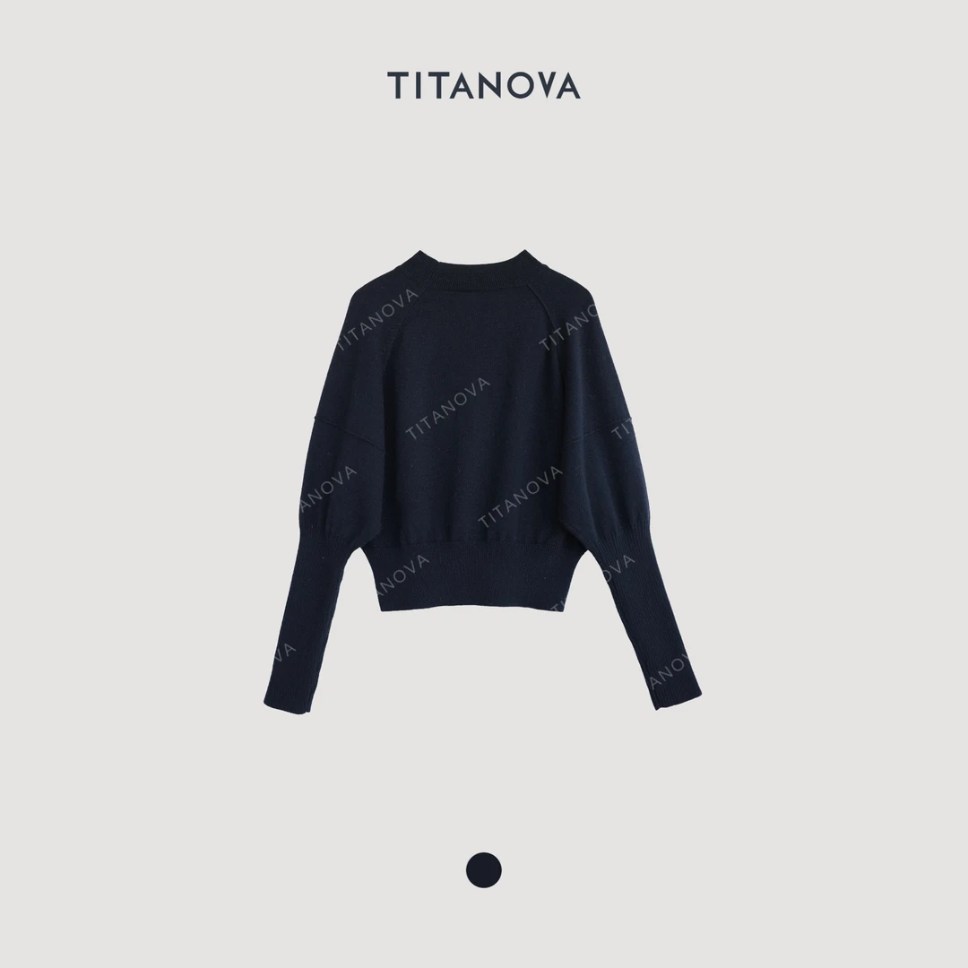 【苧不凡】爱乐之城丨兔毛绵羊毛蝙蝠袖毛衣N5MZ0860