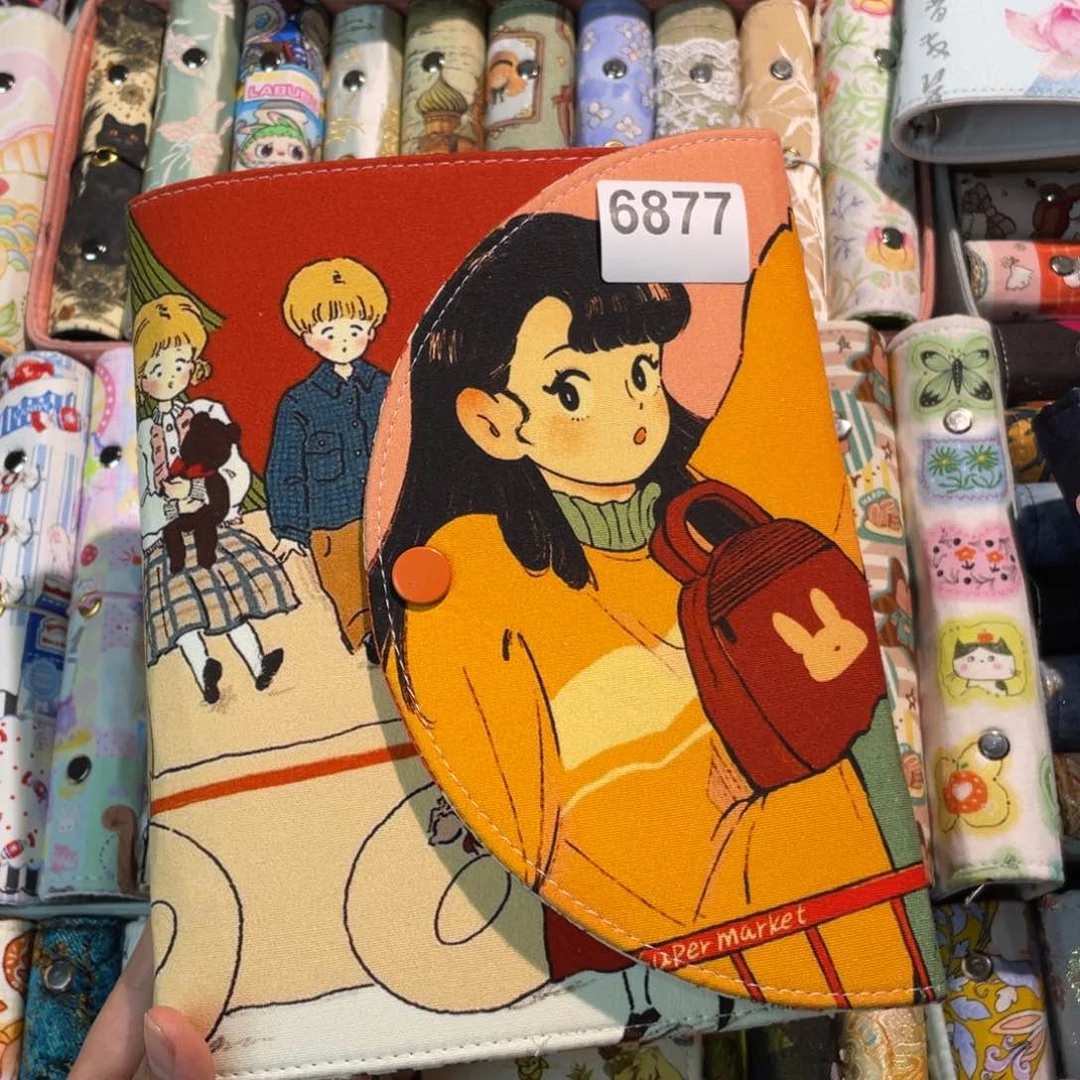 ****6织绣A5活页不送纸6877