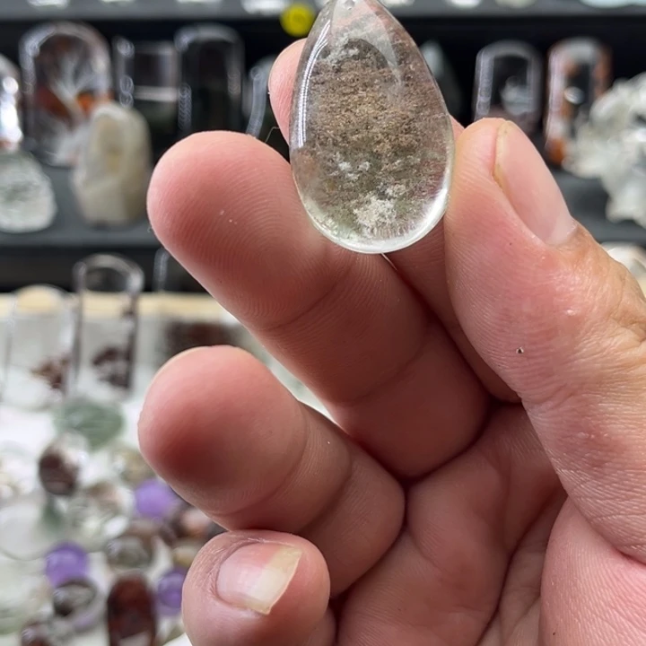 未镶嵌吊坠(赠链)水晶