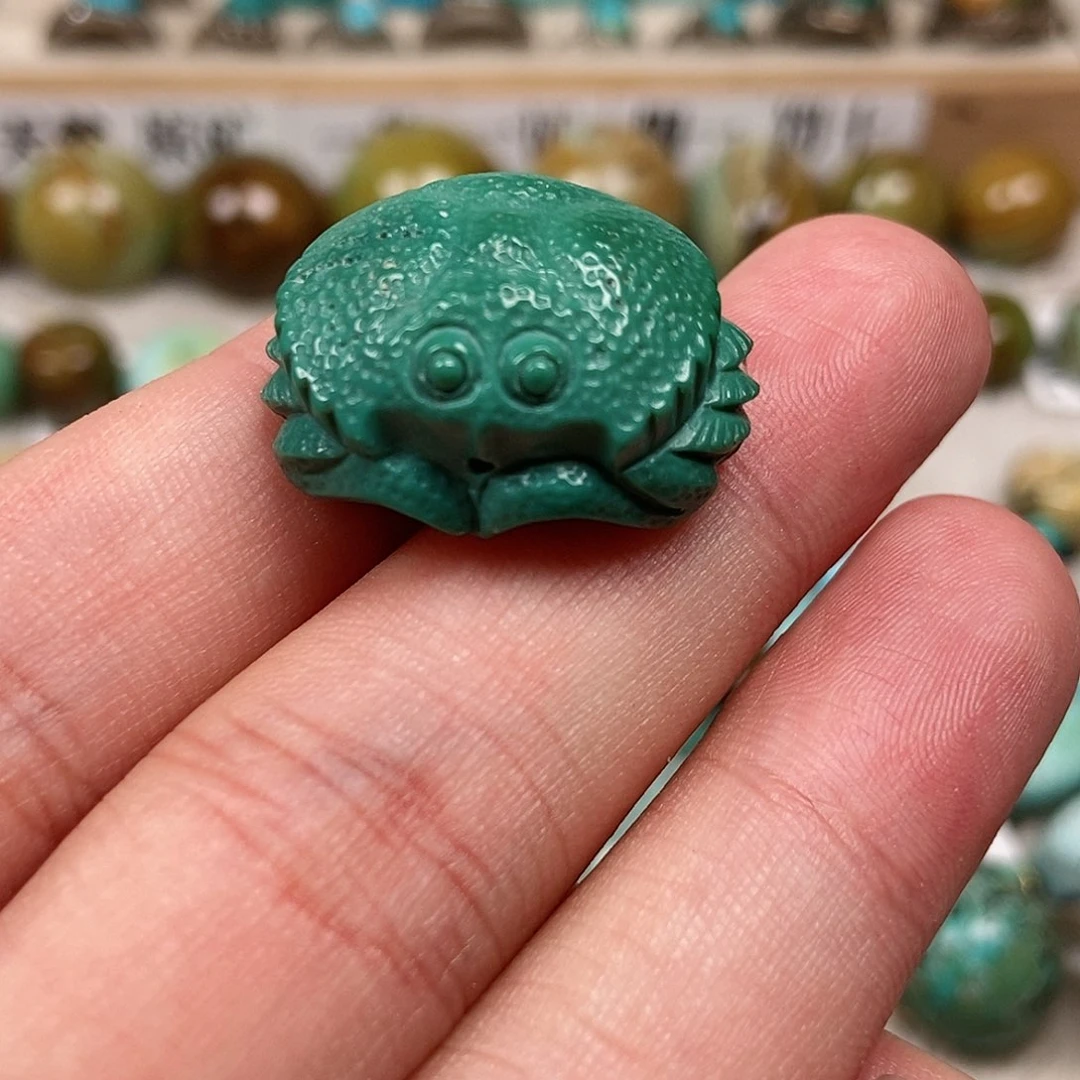 未镶嵌绿松石珠宝半成品
