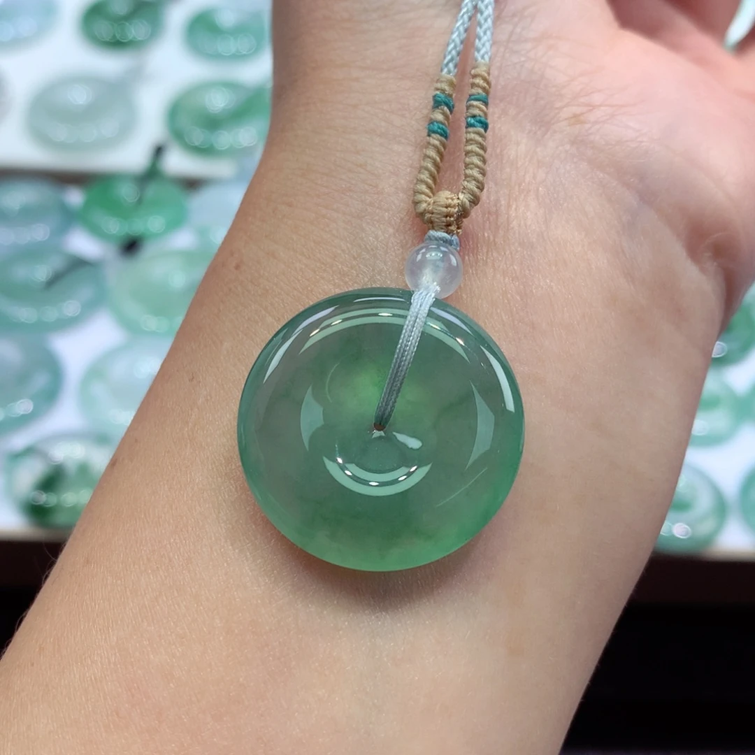 颈饰未镶嵌翡翠23尺寸24.4*6.0