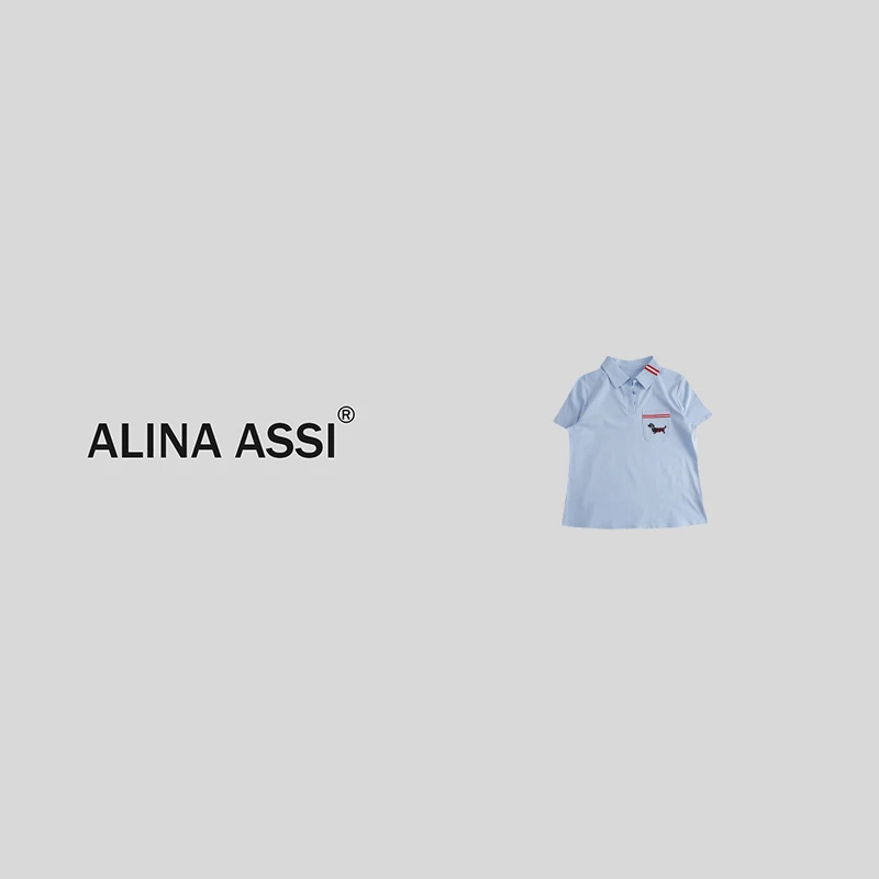 【纹纹】2025春夏新款百搭时尚T恤简约显瘦短袖上衣YMM669