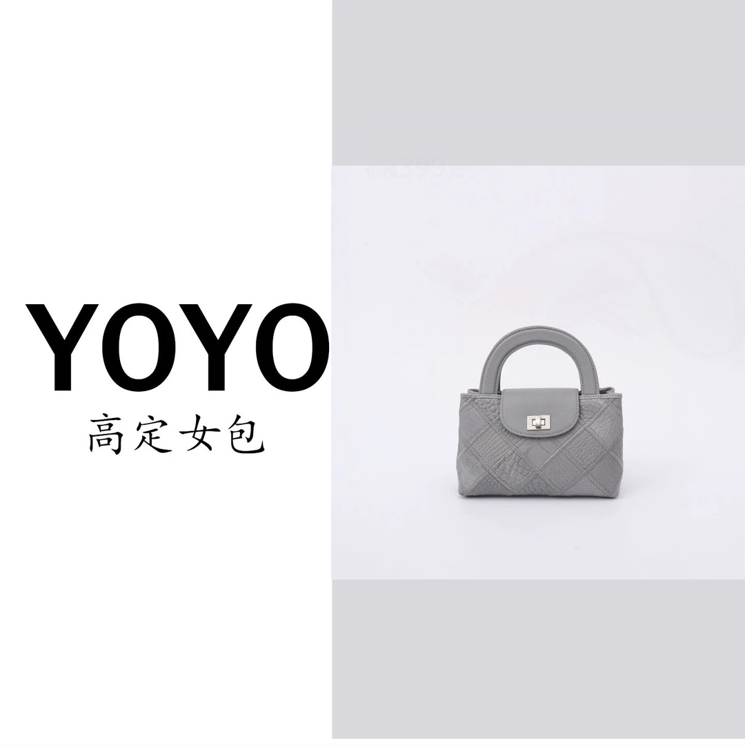 古考高定新款鳄鱼皮真皮女包轻奢百搭3431Z