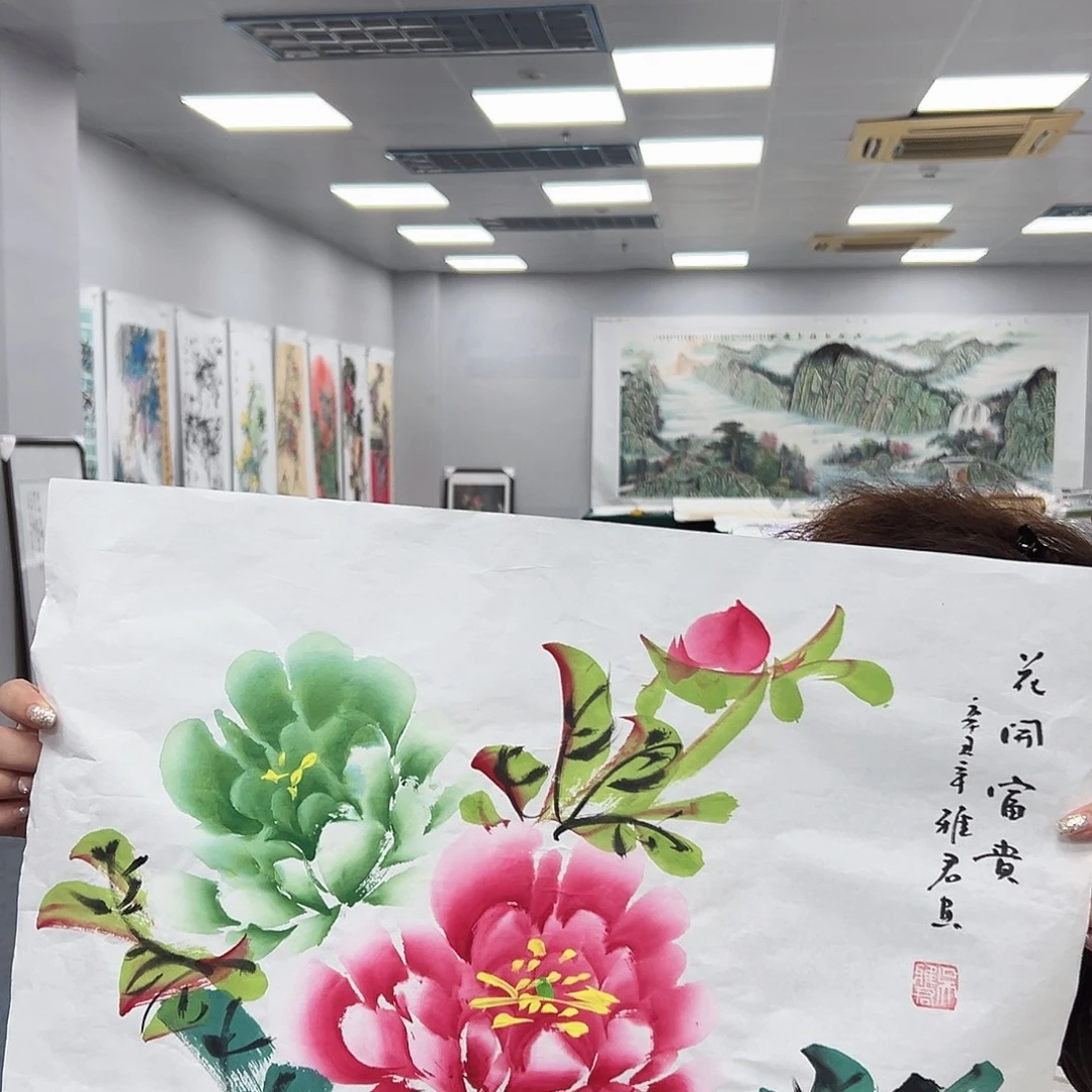 国画手绘国画大捡漏！