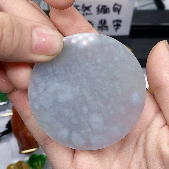 颈饰未镶嵌翡翠翡翠A货