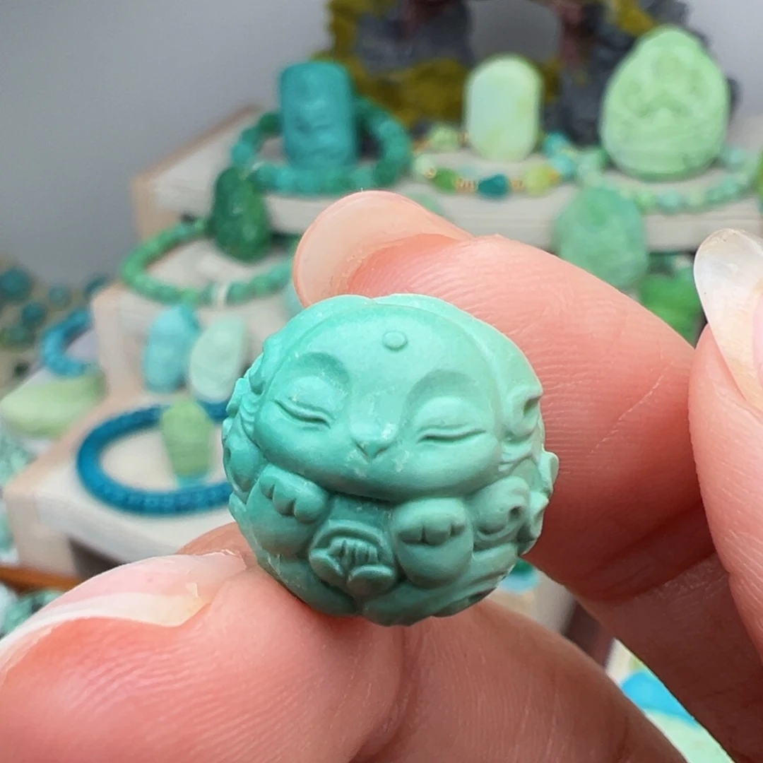 未镶嵌绿松石主播万珍