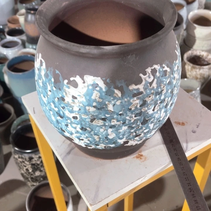 紫砂花盆口径19高度24一只正品