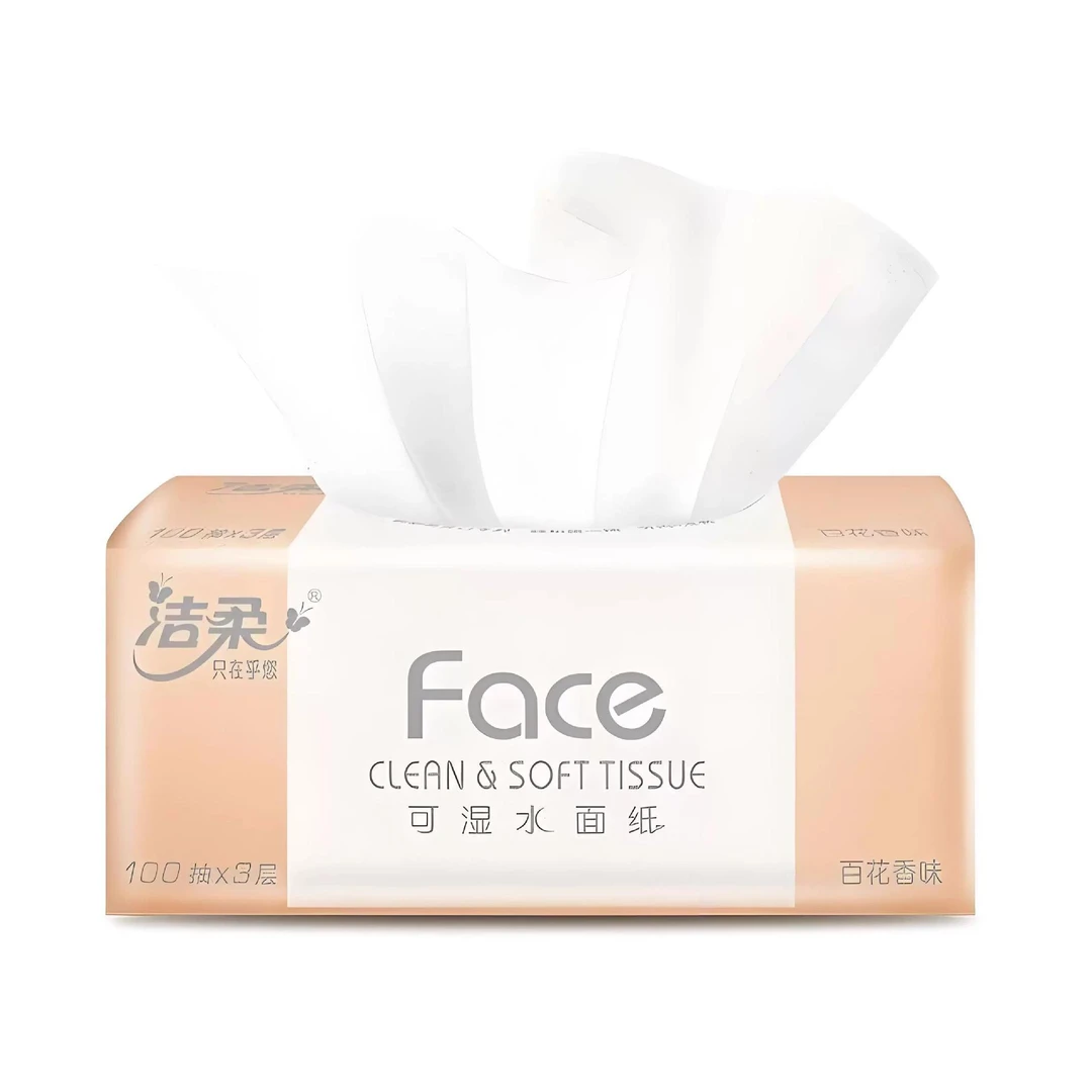 抽纸粉face110抽10包纸巾家用面巾抽纸卫生纸抽M码实惠装