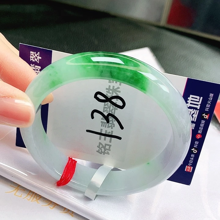 翡翠未镶嵌手镯缅甸天然a货翡翠手镯
