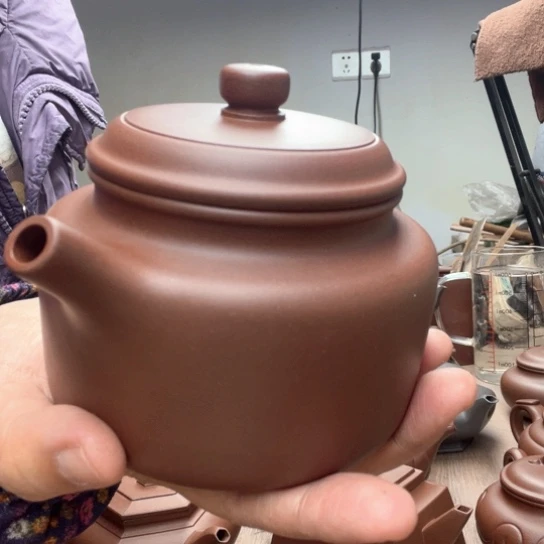 茶壶紫砂清***?泥料底槽清