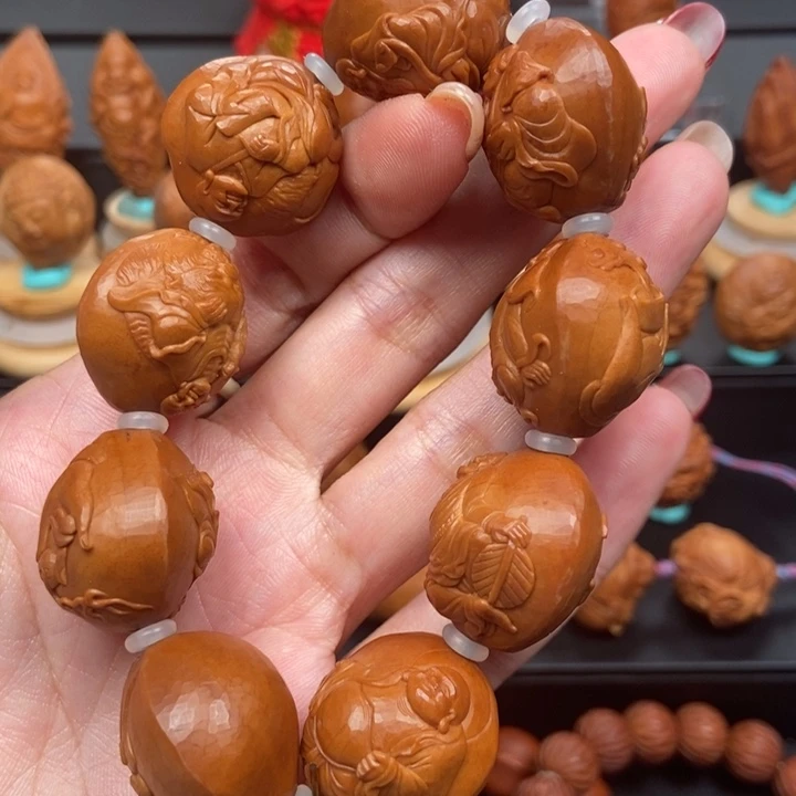 手串/手链橄榄核七星罗汉
