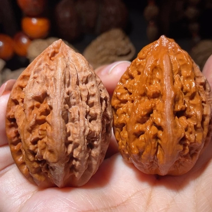 把件文玩核桃东北楸子小雪191