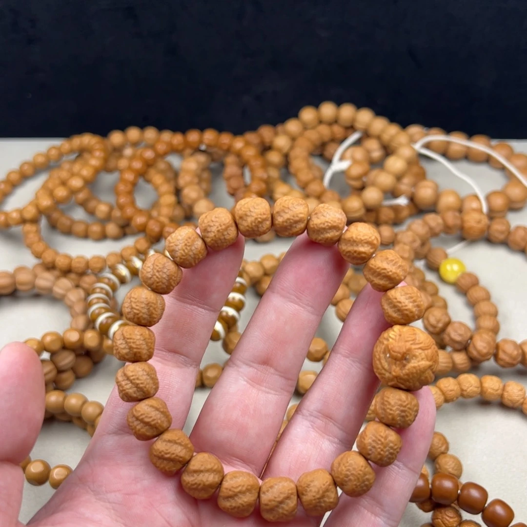 ****࿐猴头核桃手串灵蛇