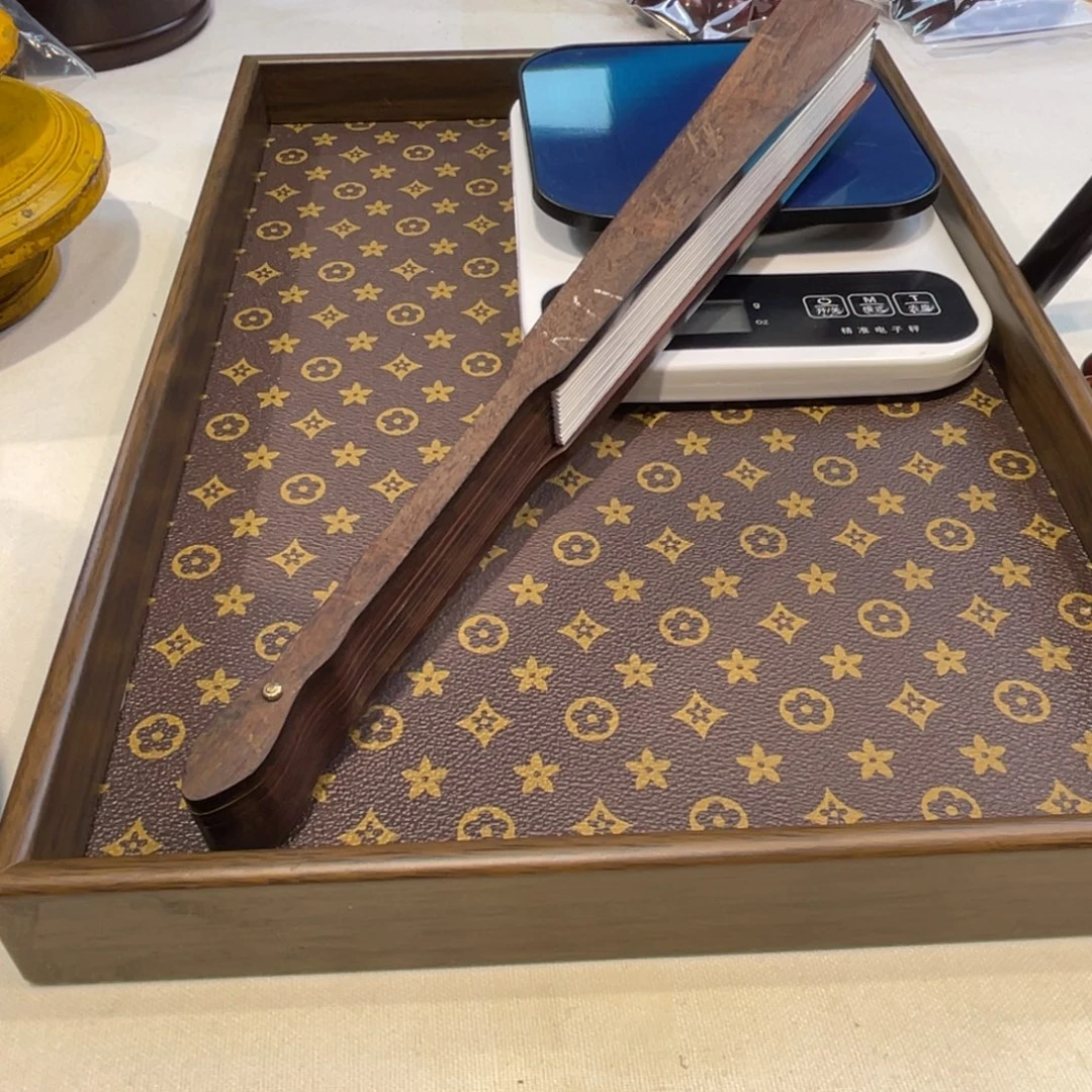 檀香紫檀（小叶紫檀）折扇拆房料