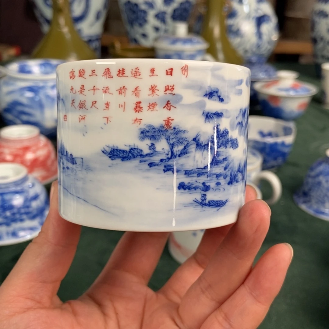 景德镇陶瓷手工手绘