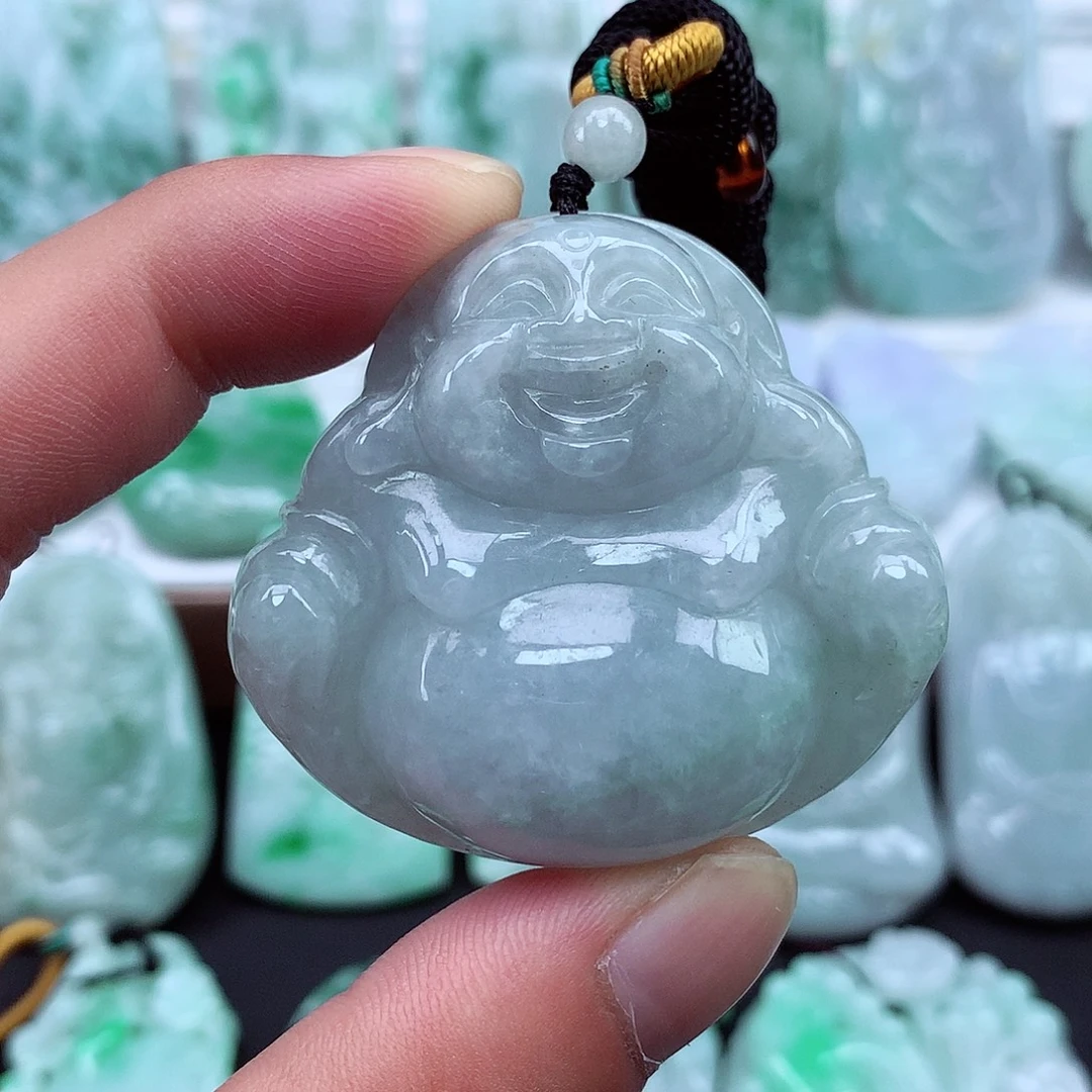 翡翠未镶嵌颈饰翡翠吊坠