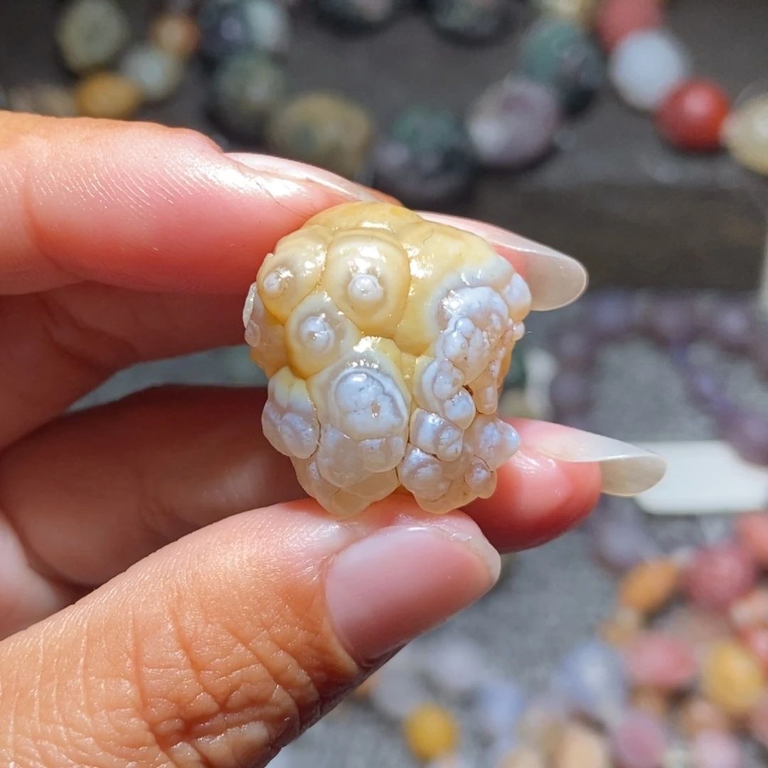 未镶嵌玛瑙/玉髓珠宝半成品