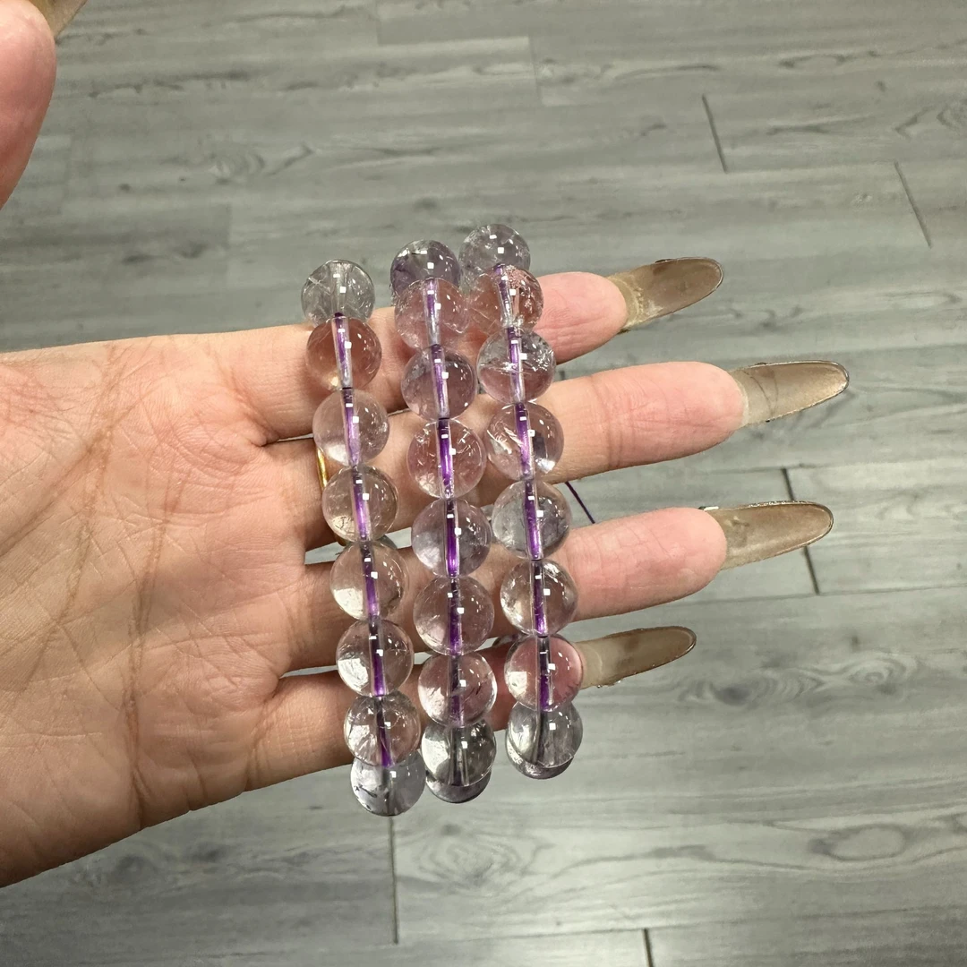 【250223】天然玻利维亚紫水晶手链多样性发一