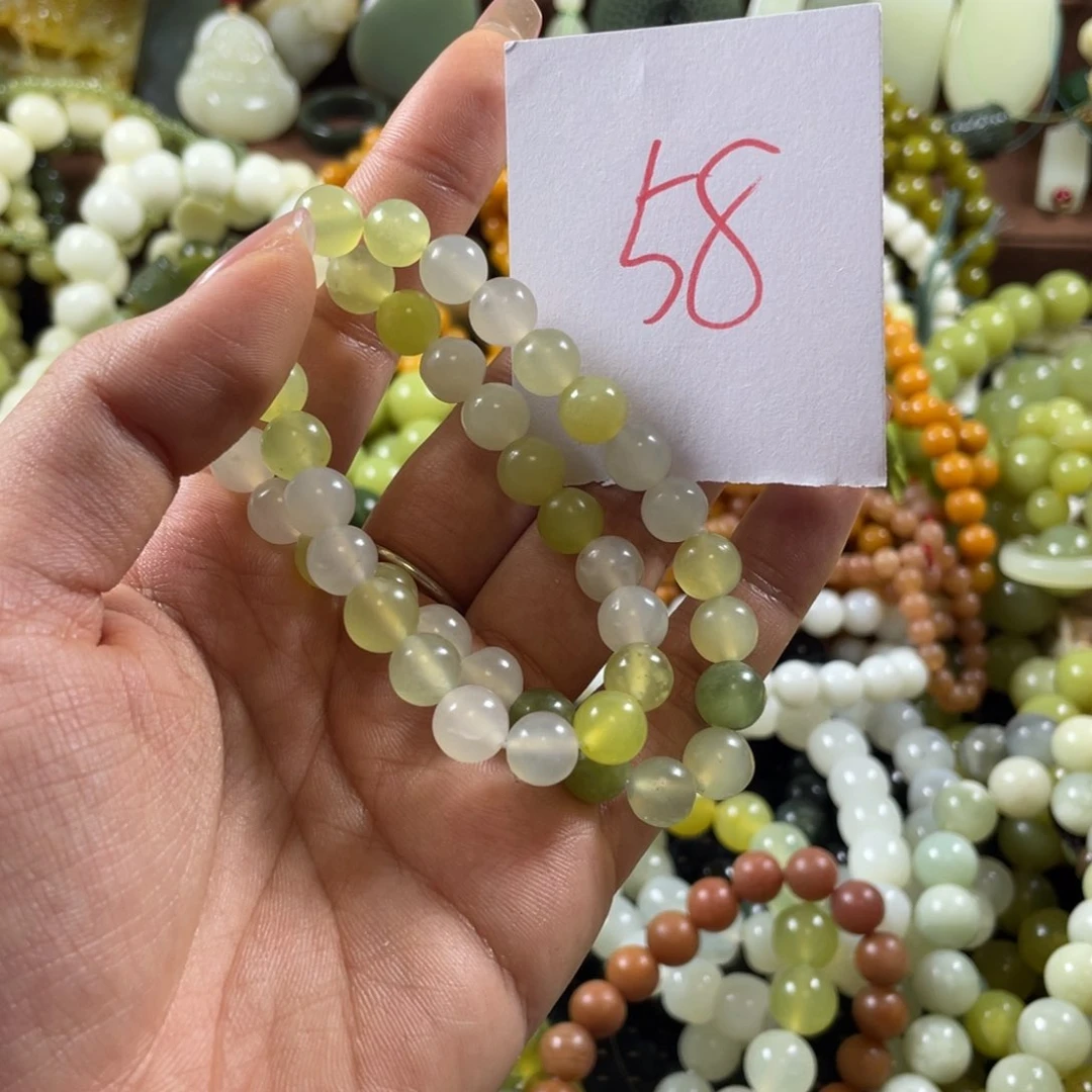 蛇纹石玉未镶嵌手串