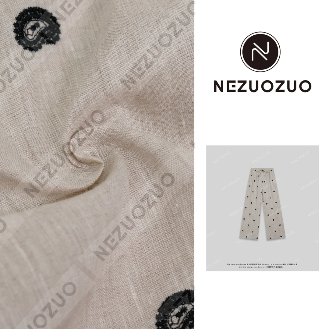 NEZUOZUO【腰果麻裤】亚麻/天丝/冰凉不闷热/百搭神裤/显瘦休闲裤