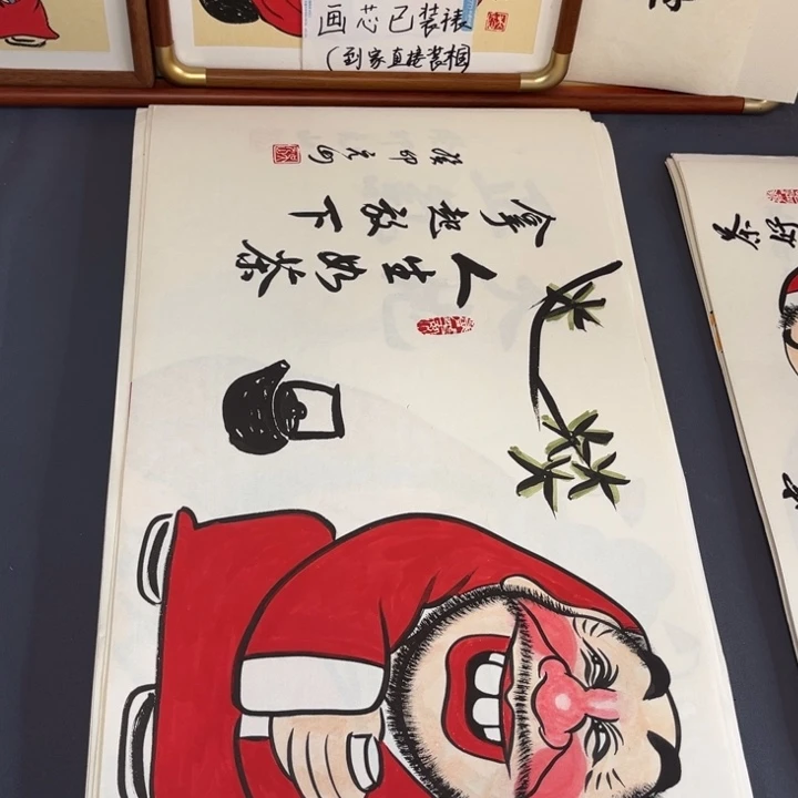 国画禅意画纯手绘作品