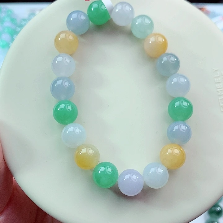 翡翠未镶嵌手链卡10