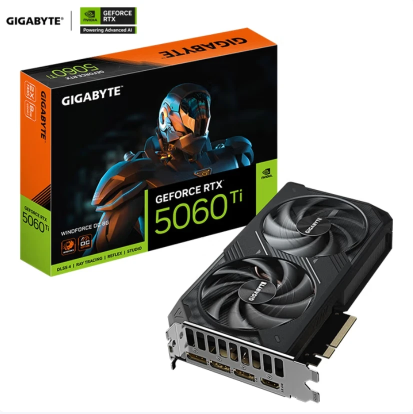 技嘉 RTX5060TI 风魔 8G 电竞游戏/设计渲染 电脑周边显卡