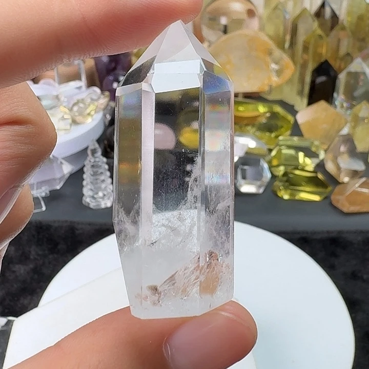 未镶嵌珠宝半成品水晶白水晶