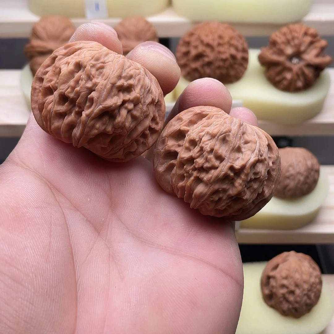 吊坠文玩核桃44正磨微微修