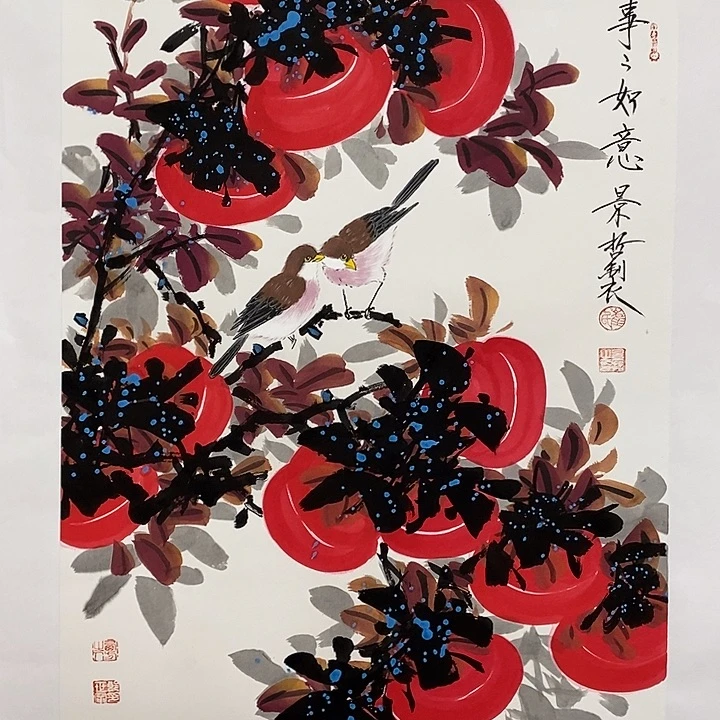 国画作品多次入选国内外