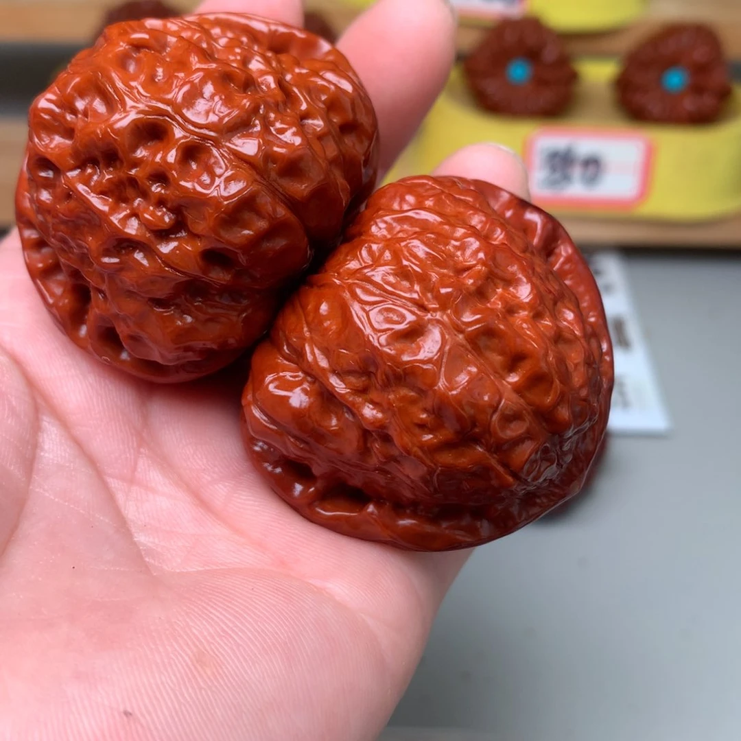 文玩核桃把件娃*哈南瓜墩