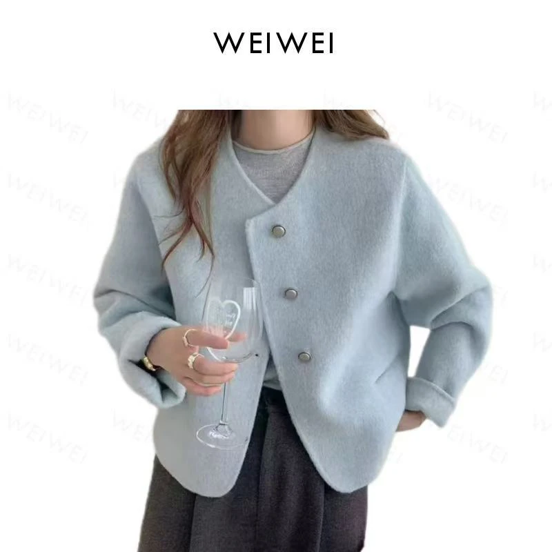 2025韩版高品质休闲简约大气小个子外套08