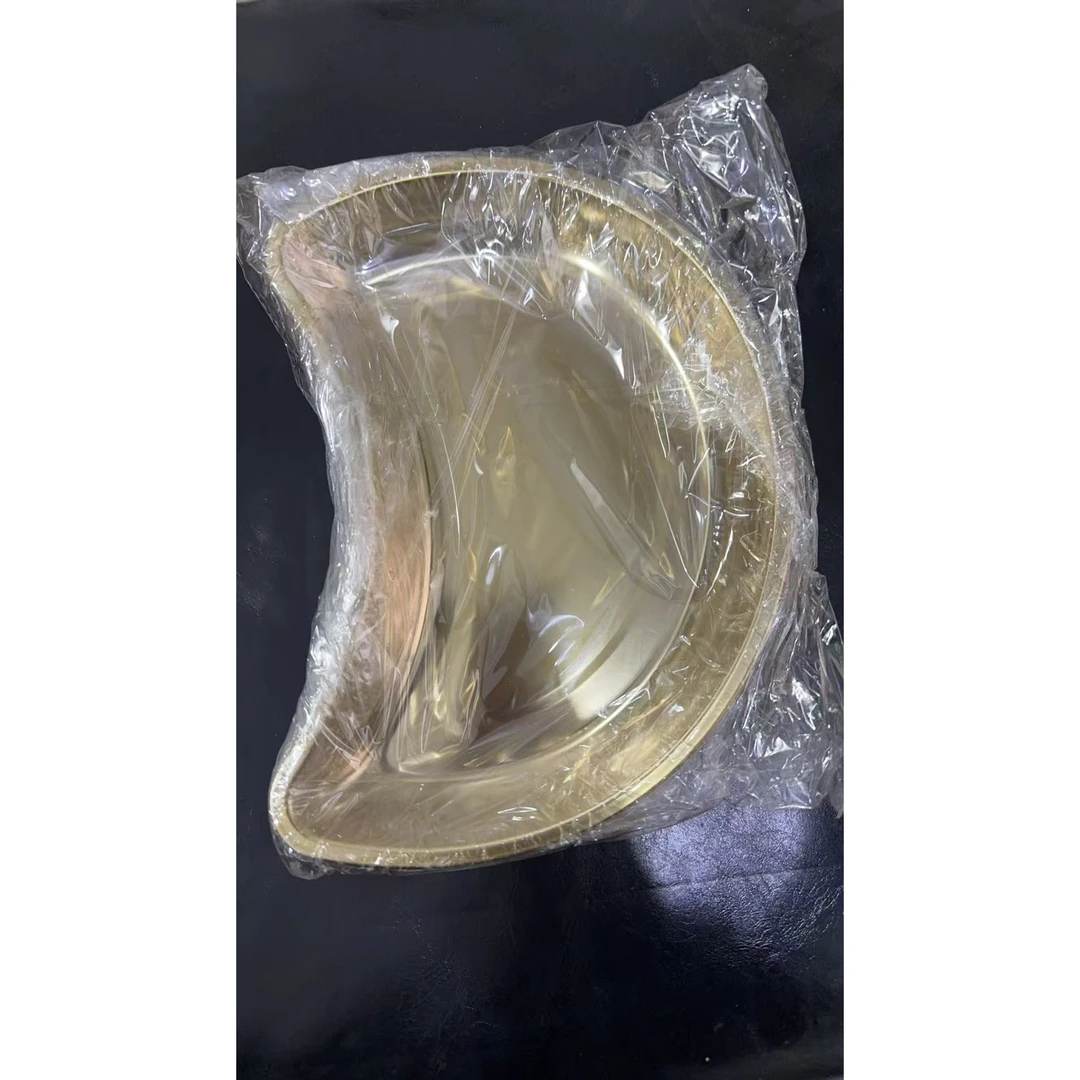 不锈钢月亮盘发2个